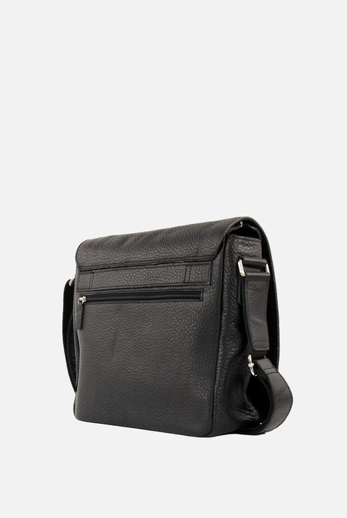 Jost Kopenhagen Messengerbag Gr. M Leder schwarz